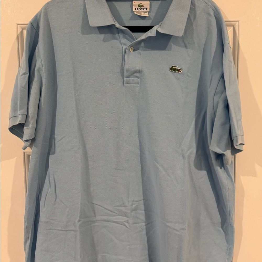Lacoste Men's Sky Blue Polo Shirt